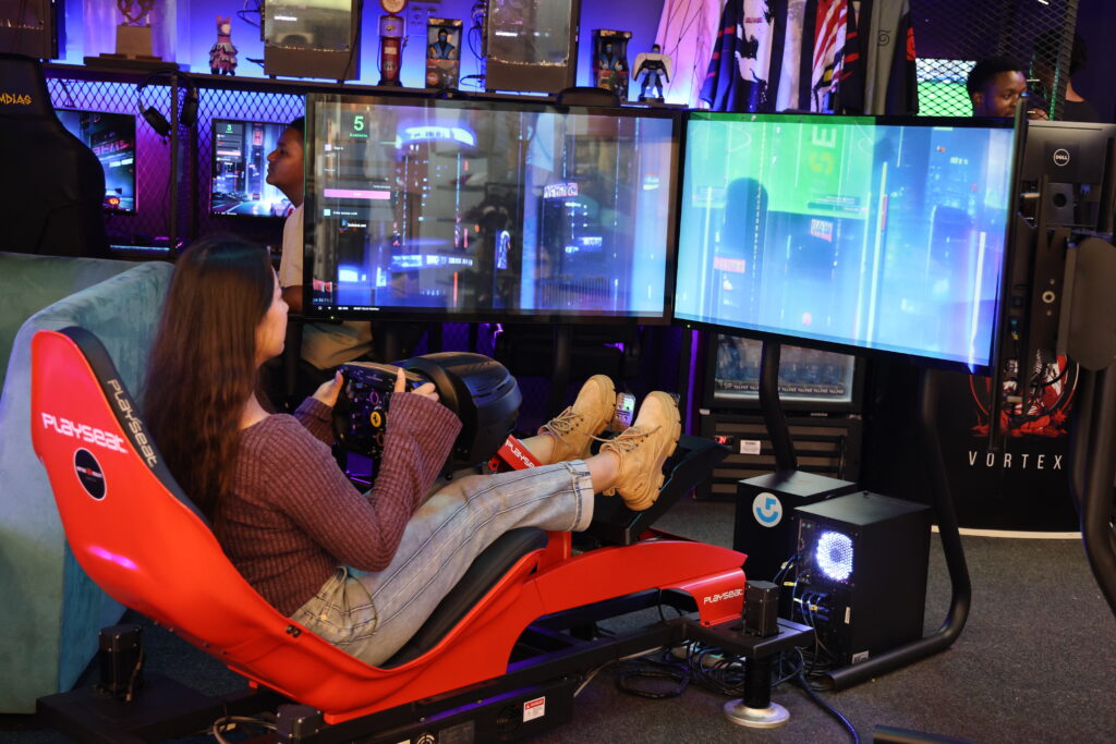 motion racing simulator