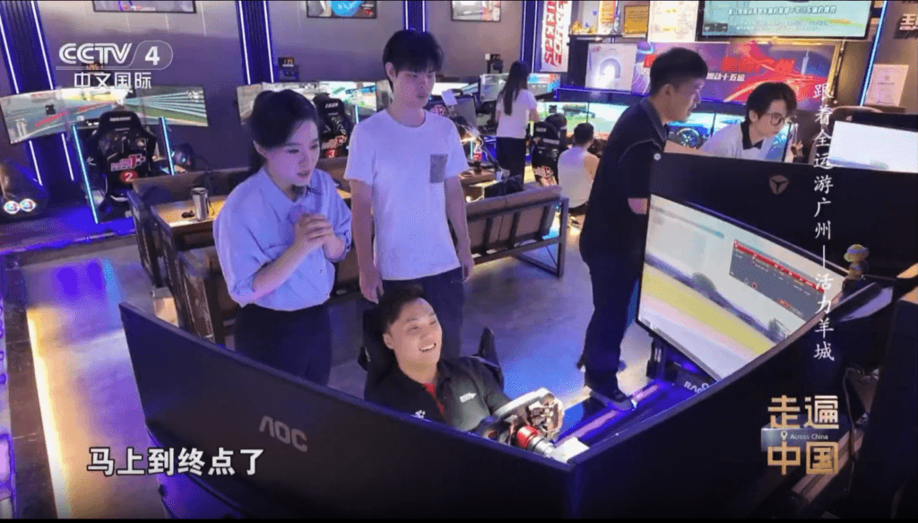 motion racing simulator