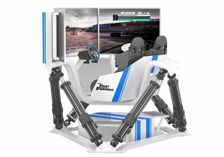 racing simulator setup